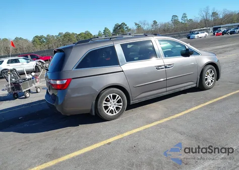 2011 Honda Odyssey Ex-L из США, поврежденный, VIN 5FNRL5H69BB067205